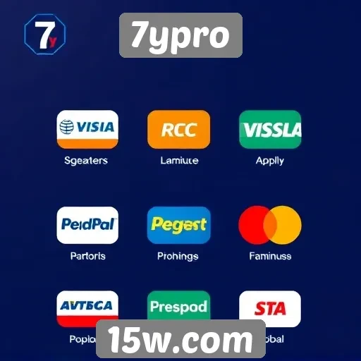 Opções de pagamento disponíveis no 7ypro